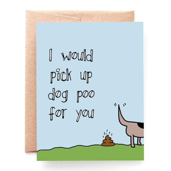 Pick up Dog Poo Card
