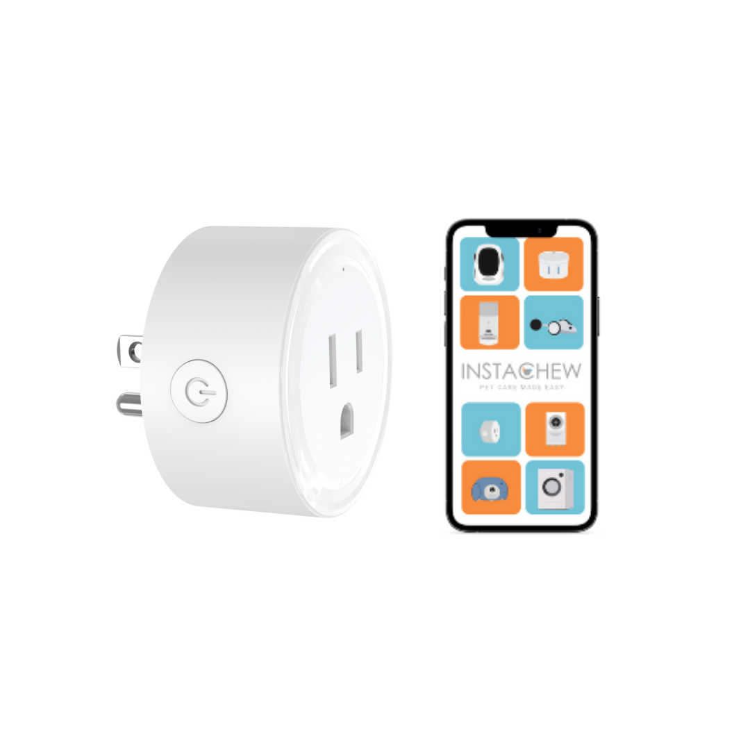INSTACHEW, Pureconnect Smart Plug, App Enabled, Google Assistant and Alexa Compatible, Smart Converter, Smart Adapter