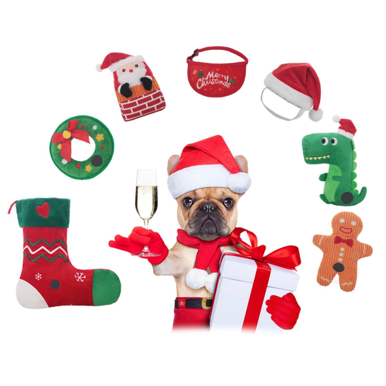 Laifug Christmas Dog Toy