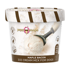 Puppy Scoops Ice Cream Mix For Dogs - Maple Bacon