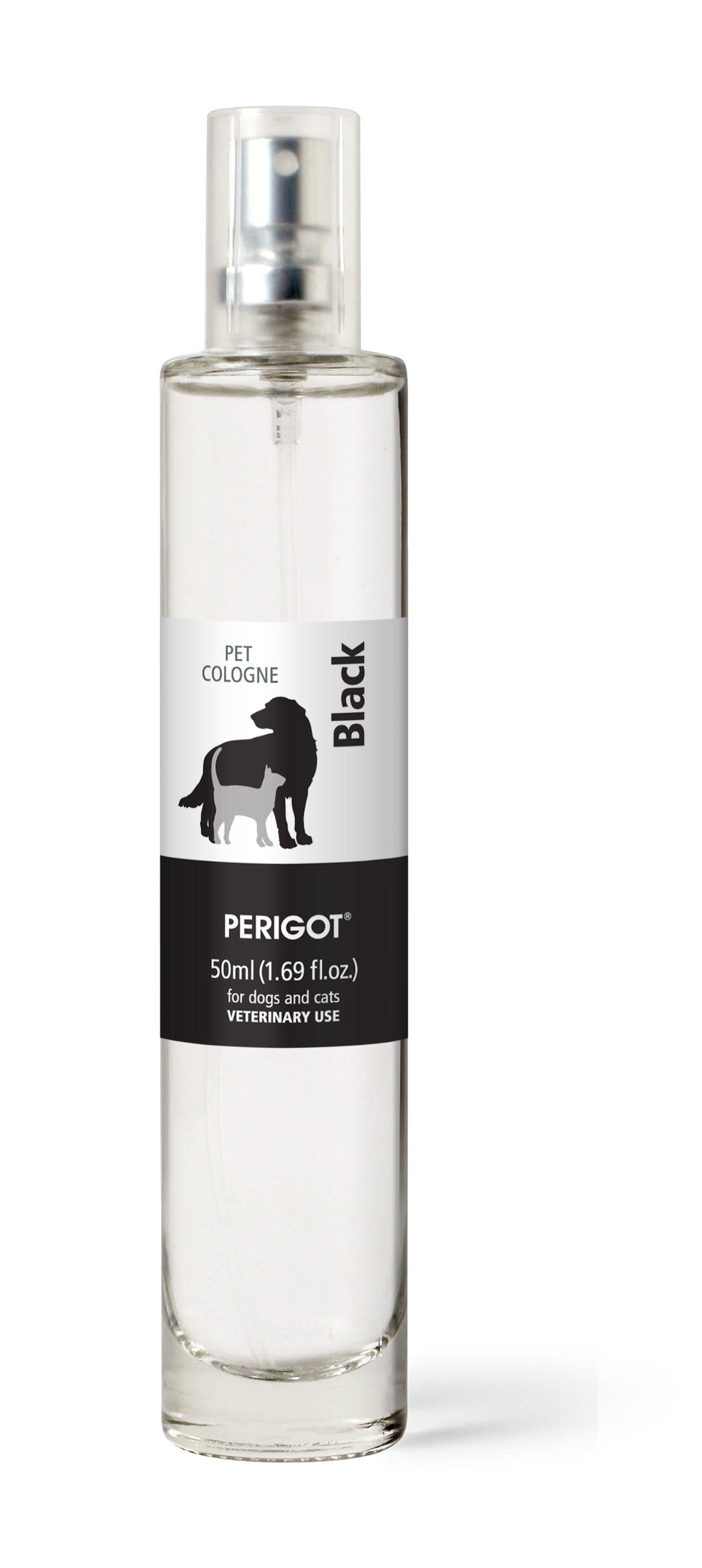 Perigot - Black Cologne Spray for Dogs | Deodorant and Perfume Spray | Cats & Dogs