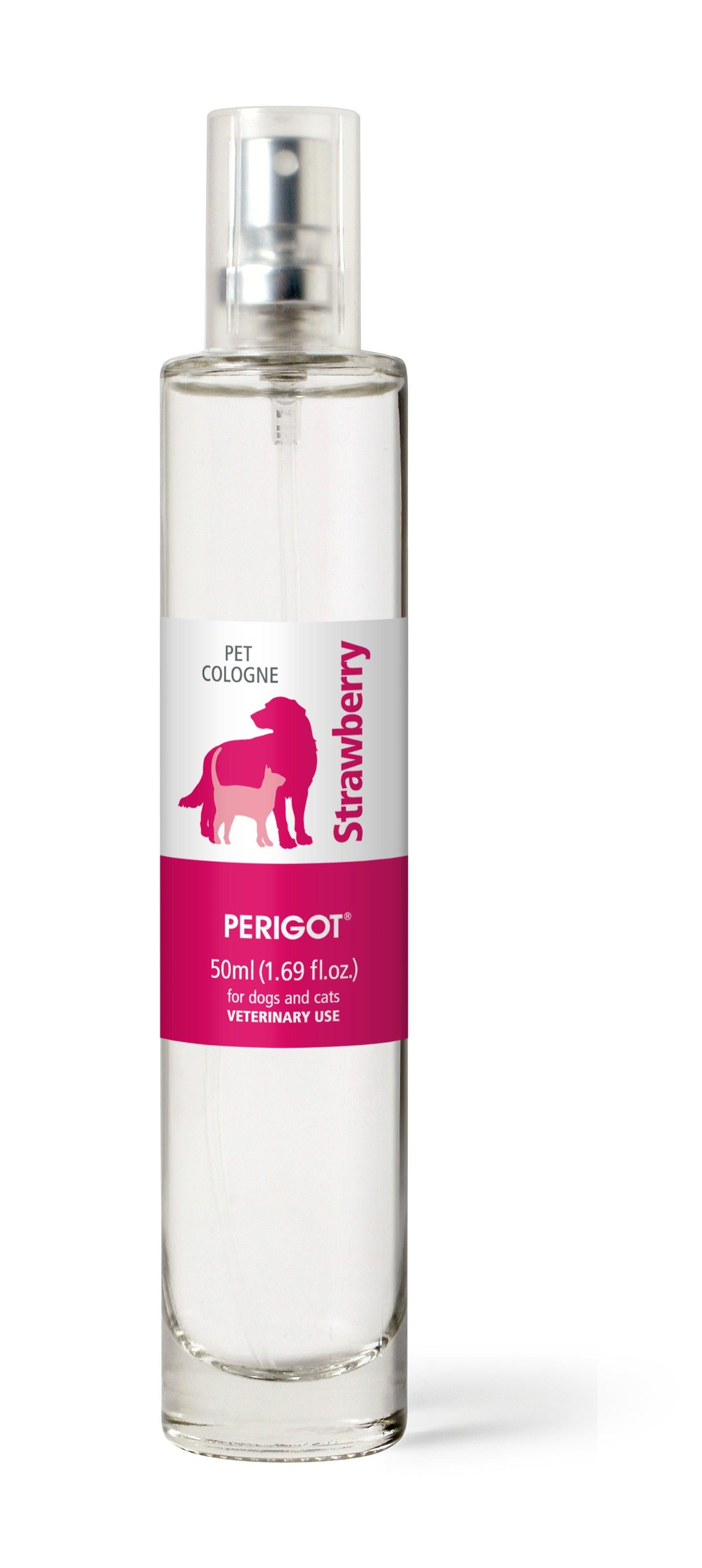 Perigot - Strawberry Cologne Spray for Dogs | Deodorant and Perfume Spray | Cats & Dogs