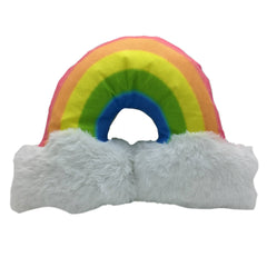 Magical Rainbow Plush Dog Toy