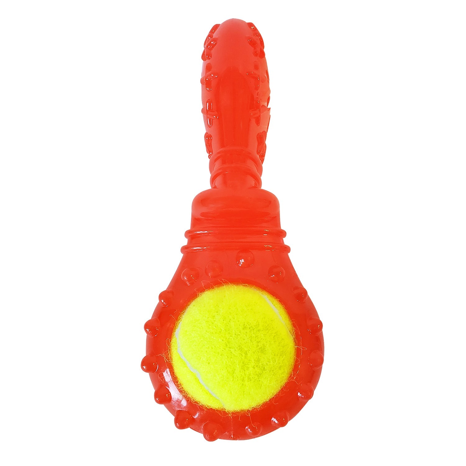 Tennis Ball with Treat Fill and Squeaker