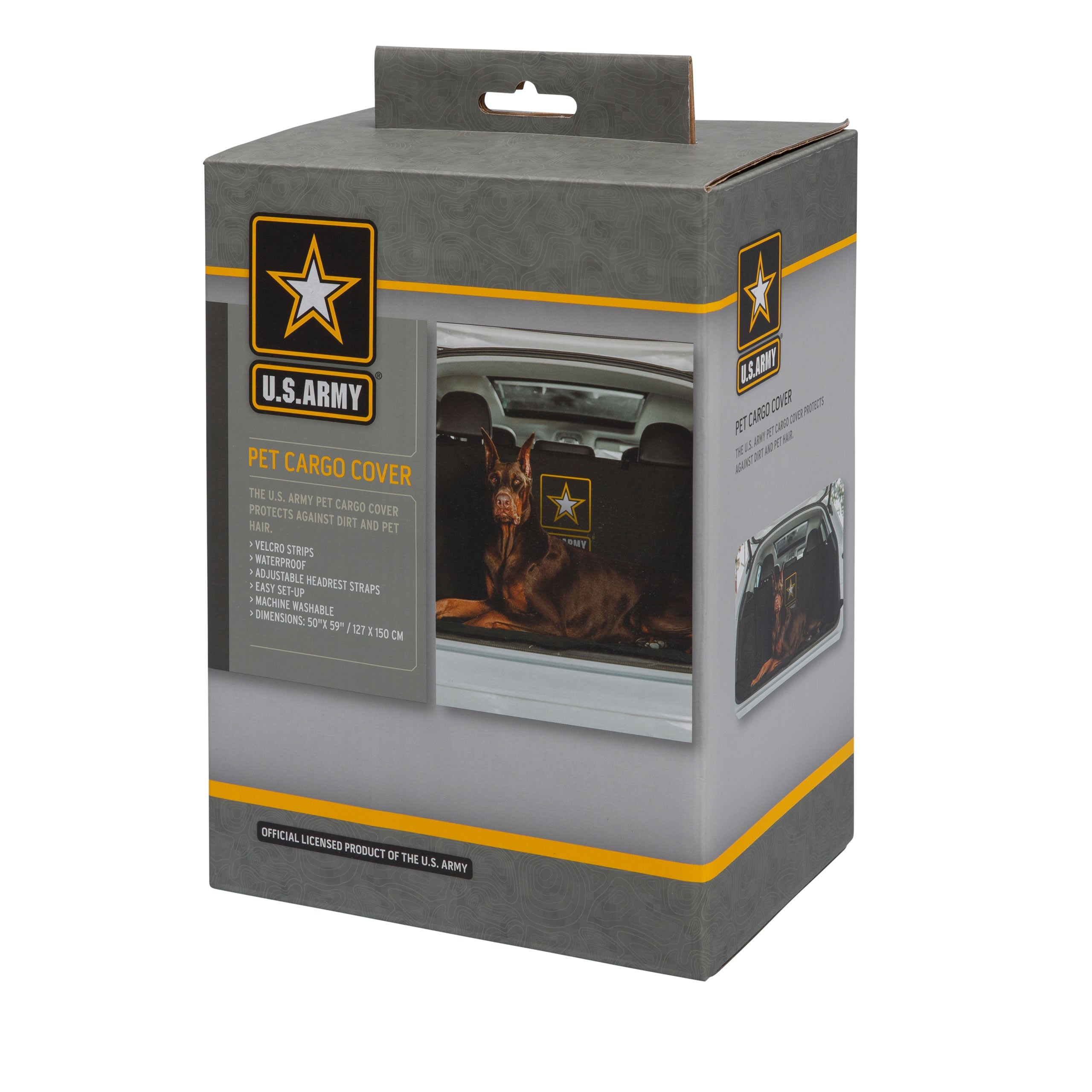 US Army Car or SUV Cargo Pet Cover - Dark Camo