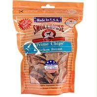 Smokehouse Pet Products-Usa Prime Chips Dog Treats Resealable Bag- Chi