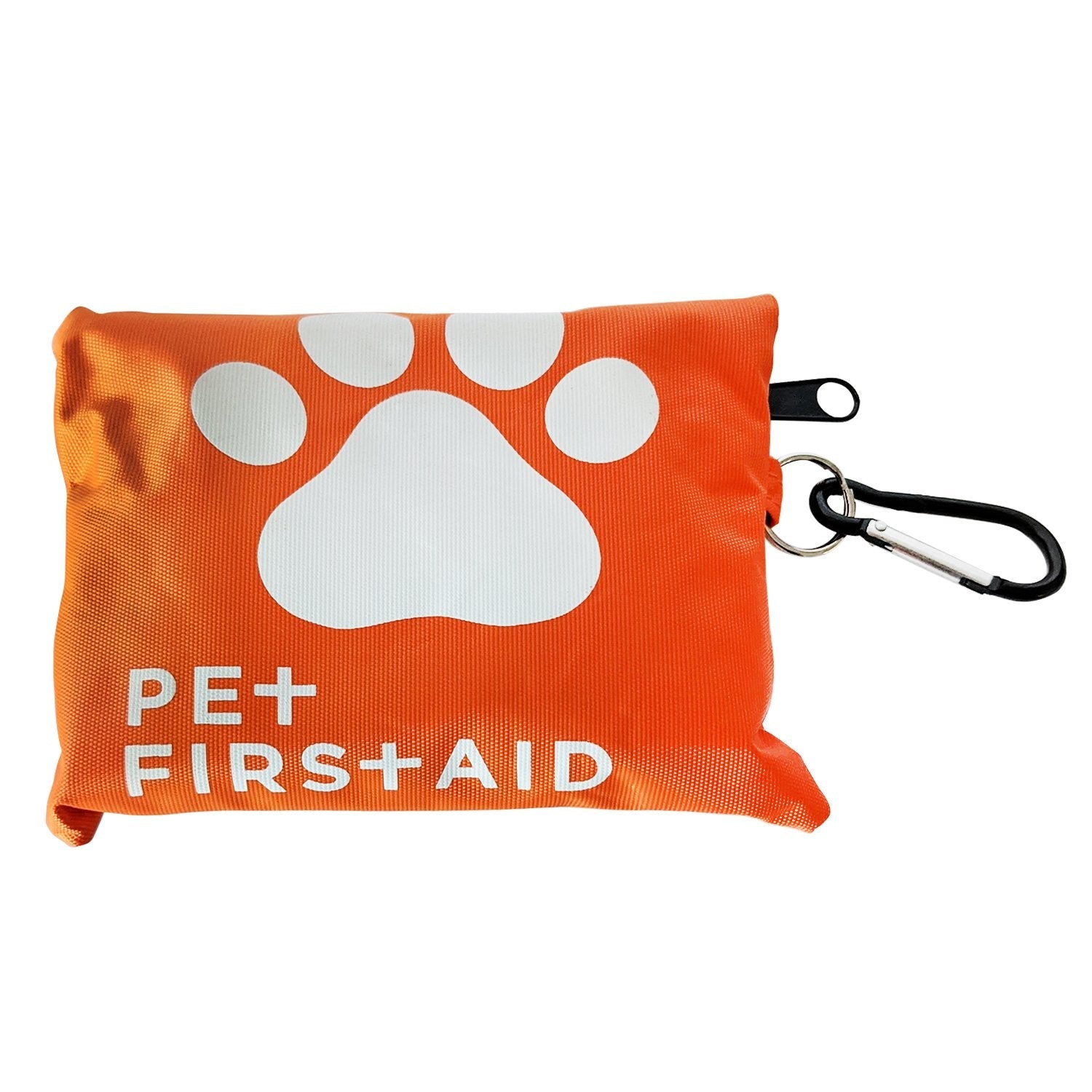 Travel Pet First Aid Kit with Carabiner - 19 pieces