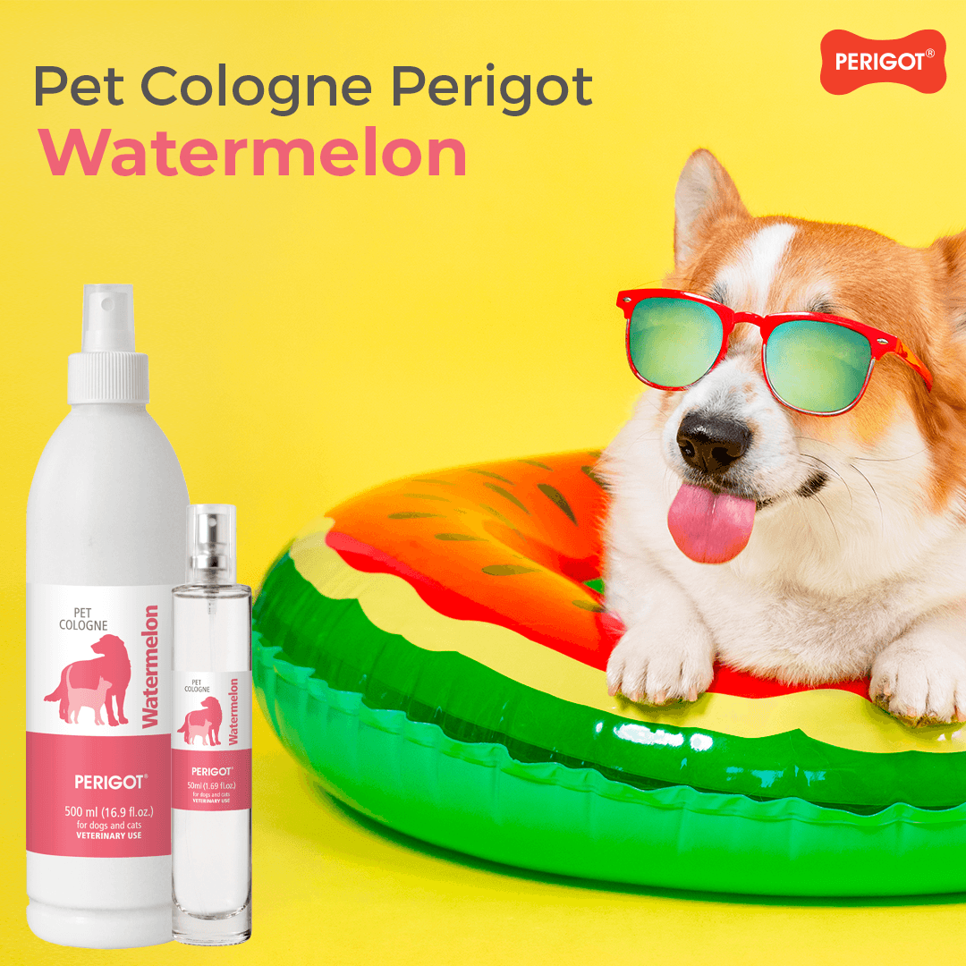 Perigot - Watermelon Cologne Spray for Dogs | Deodorant and Perfume Spray | Cats & Dogs