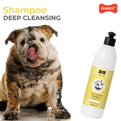 Perigot - Goat Milk Deep Cleaning Shampoo for Dogs | Best Eliminate Odors | Cats & Dogs